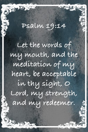 Psalm 19 14 8CH